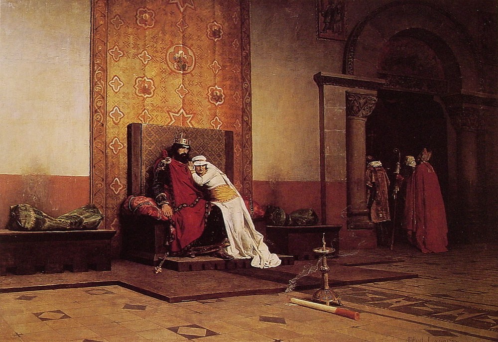 Jean-Paul Laurens L'Excommunication de Robert le Pieux